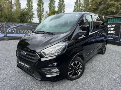 Ford Transit Custom Dubbel Cabine, Automaat, 5PL, Sport Uitvoering, CarPlay + Keuring