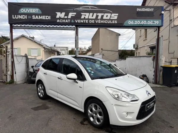Citroen C3 BOITE AUTO 145km CHAÎNE DE DISTRIBUTION GPS RADARS RÉGULATEUR BLUETOOTH AUX