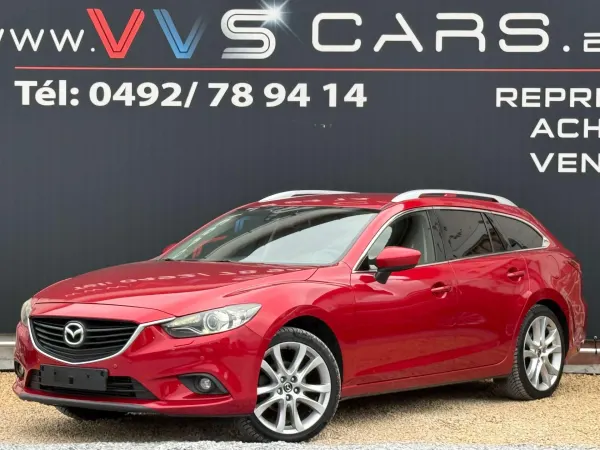 Mazda 6 EURO 6 - 2.2D - GPS -AIRCO - CUIR