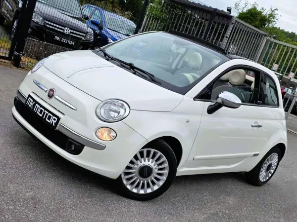 Fiat 500C 🟢1.2 ESSENCE 69CV - CABRIOLET - CLIMATISATION