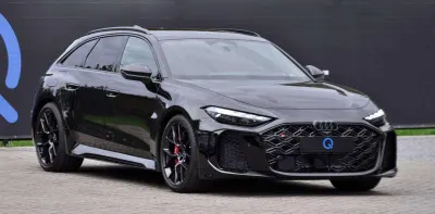 Audi RS5 AVANT TECH PRO SPORTPACK KERAMISCHE REMMEN PANORAMA GEKOELDE ZETELS MASSAGE B&O 360° CAM