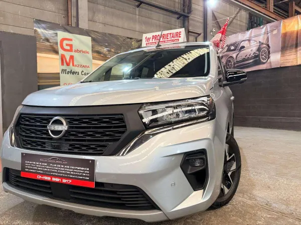 Nissan Townstar 1.3 DIG-T 5Places CarPlay LED GPS Xénons Cuir Caméra 360 Attache remorque