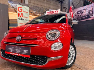 Fiat 500C 500C 1.0i Hybride/Essence Édition Red Red GPS Airco CarPlay J.A