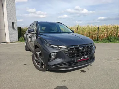 Hyundai TUCSON Tucson 1.6 T-GDi MHEV Shine AUTOMAAT - GPS/AIRCO/LEER/CARPLAY - 12M GARANTIE