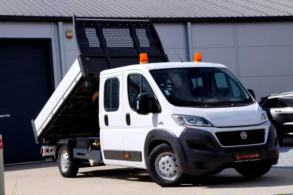 Fiat Ducato 2.3 Tri-Benne _Double Cabine _Utilitaire & Garantie✅