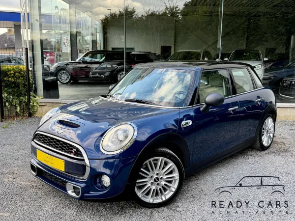 MINI Cooper S 2.0*EURO 6*5 PORTES*CUIR BLANC*LED*GRAND ECRAN*SIEGE CHAUFFANT