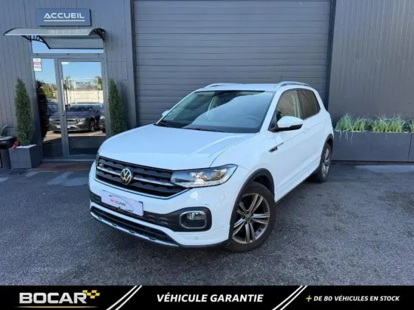 Volkswagen T-cross 1.0 TSI 110 R-LINE DSG BVA 1ere main