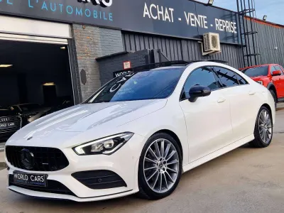 Mercedes-Benz CLA 180 d PACK AMG - PACK NIGHT - TOIT PANO - ECLAIRAGE D AMBIANCE - CAMERA 360 - JANTES 19 - ASSISTANCES A LA CONDUITE