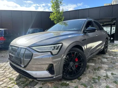Audi e-tron E-Tron 95 kWh 55 Quattro 22"ALU/S-Line interieur,Trekhaak, Zeer knappe look, Garantie