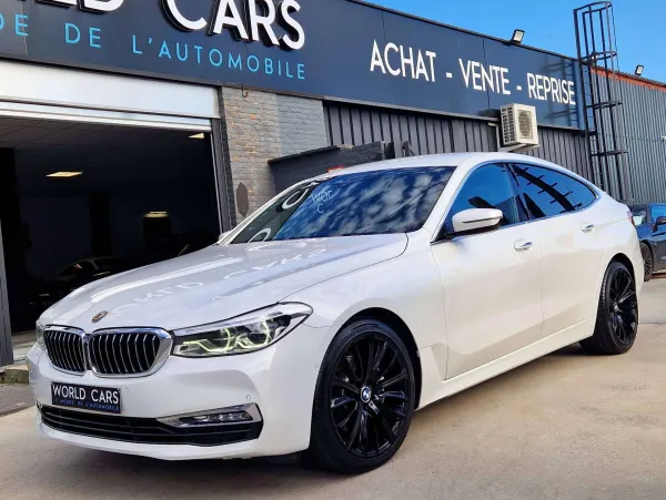 BMW 630 Gran Turismo 630 dA Luxury Line FULL LED - CUIR NOIR - ECLAIRAGE D AMBIANCE - NAVI - CAMERA - APPLE CARPLAY - JANTES 20'
