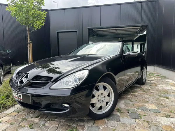 Mercedes-Benz SLK 200 200 Kompressor  Automatic / Grijs Leder Interieur / Cabrio / Stoelverwarming