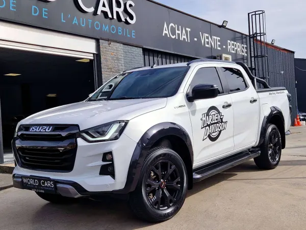 Isuzu D-Max D-Max 1.9 Turbo D 4WD V-Cross BOITE AUTO - HARLEY DAVIDSON - CAMERA - APPLE/ANDROID - REGULATEUR ADAPTATIF - ANGLE MORT