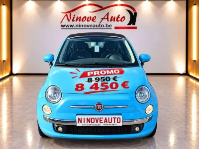 Fiat 500C 500 1.2i Lounge*CABRIO 1STE EIGENAAR AIRCO 69000KM