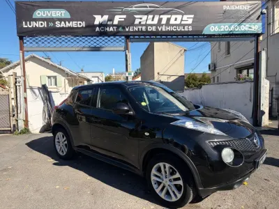 Nissan Juke 2012 1.5l DCI 110cv SUIVI D ENTRETIEN GPS CAMÉRA BLUETOOTH USB AUX PAIEMENT EN 3 FOIS