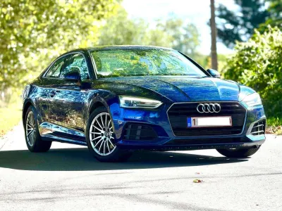 Audi A5 Coupé 2.0 TFSI ultra Sport Edition MHEV + Garantie 12 mois + Cuir blanc + Entretien complet