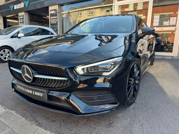 Mercedes-Benz CLA 200 200 d Pack-Ami Toit Pano Jante Feux Led Cuir Camera Carnet Full Option Garantie