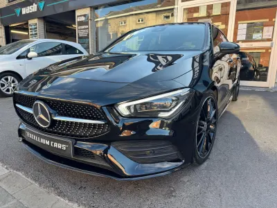 Mercedes-Benz CLA 200 200 d Pack-Ami Toit Pano Jante Feux Led Cuir Camera Carnet Full Option Garantie