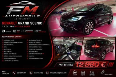 Renault Grand Scenic IV 1.6 DCI 160 ENERGY INITIALE PARIS EDC