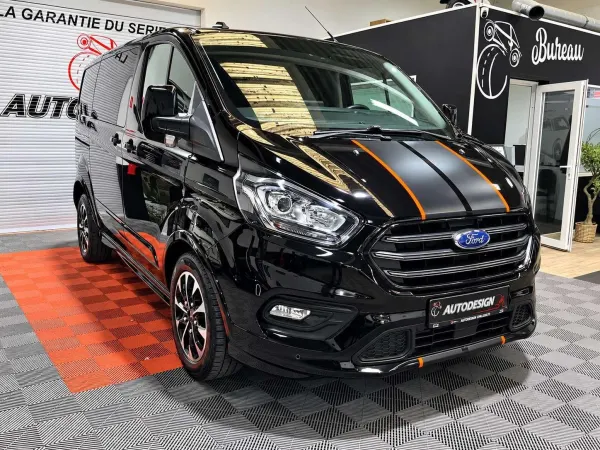 Ford Transit Custom 2.0 TDCi L1H1 / SPORT / 5 PLACES / AUTOMATIQUE / OK LEZ 2034