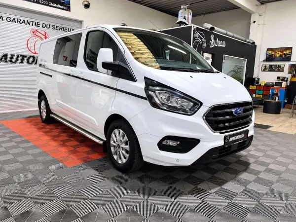 Ford Transit Custom 2.0 TDCi L2H1 Limited / 5 places / automatique / OK LEZ 2034