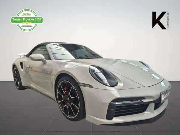 Porsche 992 911 Turbo Cabriolet 3.8 Bi-Turbo PDK / Camera 360 / Phare LED Matrix / Garantie 12 Mois
