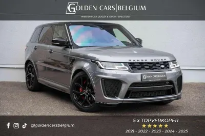 Land Rover Range Rover Sport V8 SVR Carbon Edition LED/PANO/LICHTEVRACHT/MERIDIAN/LUCHTV./ACC/AMBIENTE/TREKHAAK