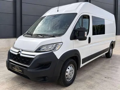 Citroen Jumper 2.0 HDi L3H2 LONG CHÂSSIS / TVA-BTW RECUP / DOUBLE CABINE 6 PLACES / ATTACHE REMORQUE / NAVI / CAMERA / CRUISE / EURO 6B