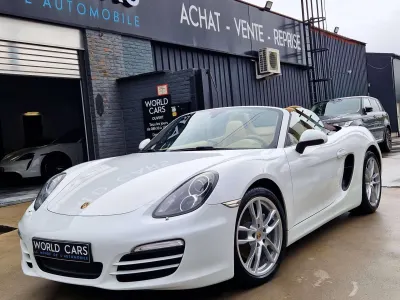 Porsche Boxster Boxster 2.7i - BOITE MANUELLE- VOLANT SPORT - BOSE - NAVIGATION - BI XENON - LED - ALCANTARA - BLUETOOTH - CARNET COMPLET