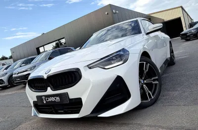 BMW 220 dAS Coupé Pack SPORT M CUIR-ALCANTARA/COCKPIT/LED/SHADOW LINE/CAMERA/1er PROPRIO/HISTO COMPLET