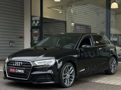 Audi A3 S Tronic 2.0 TDi "Sportback S Line" CAMERA-GPS-BIXENON-JA18P-GAR 12MOIS