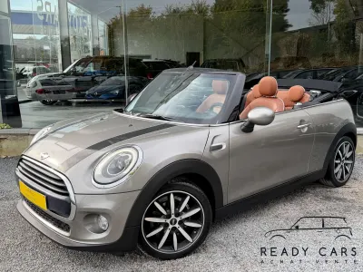 MINI Cooper Cabrio 1.5 CABRIO*EXCELLENT ETAT*CARNET FULL MINI*CUIR COGNAC*LED*NAVI