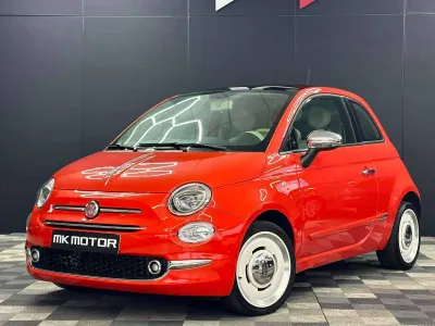 Fiat 500 🟢 EDITION ANNIVERSARIO 🟢1.2 ESSENCE 69CV  - 1ER MAIN - TOIT PANO