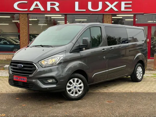 Ford Transit Custom 2.0 TDCi L2H1 BOITE AUTO DOUBLE 5 PL CABINE UTILITAIRE TVAC