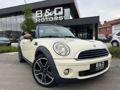 MINI One Cabrio One Cabrio 1.6i Beige 3d - Navi - LEZ OK - zeer mooie opties!